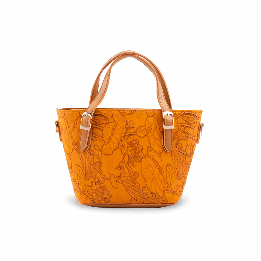 Yellow Formal Hand Bag For Women P56306