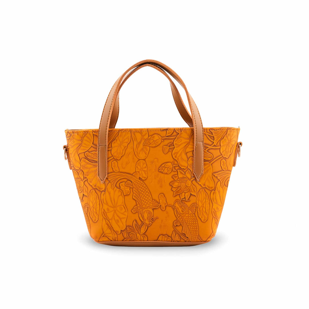 Yellow Formal Hand Bag For Women P56306