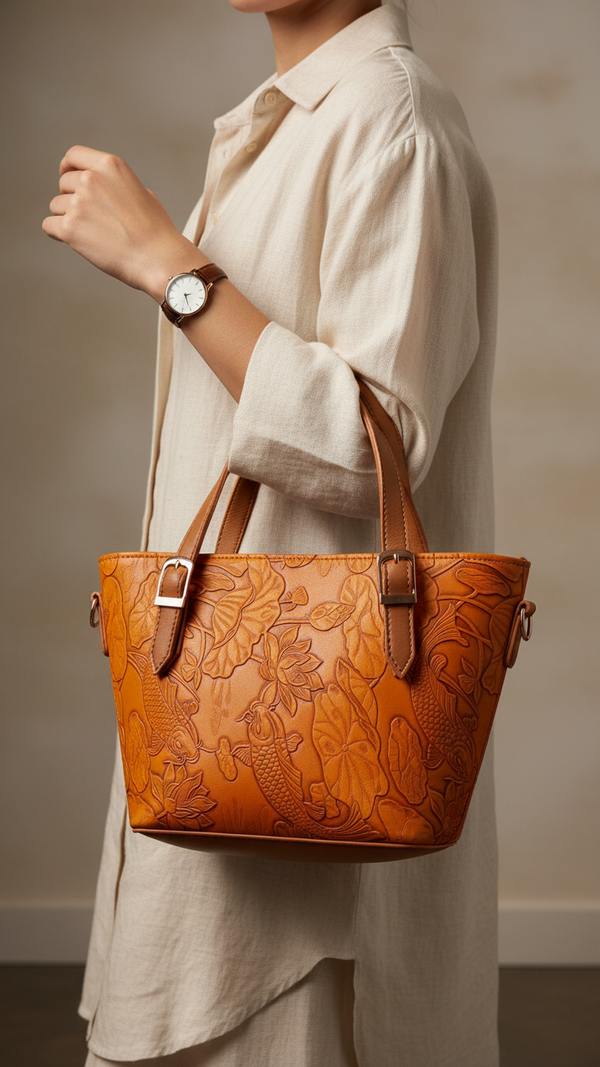 Yellow Formal Hand Bag For Women P56306