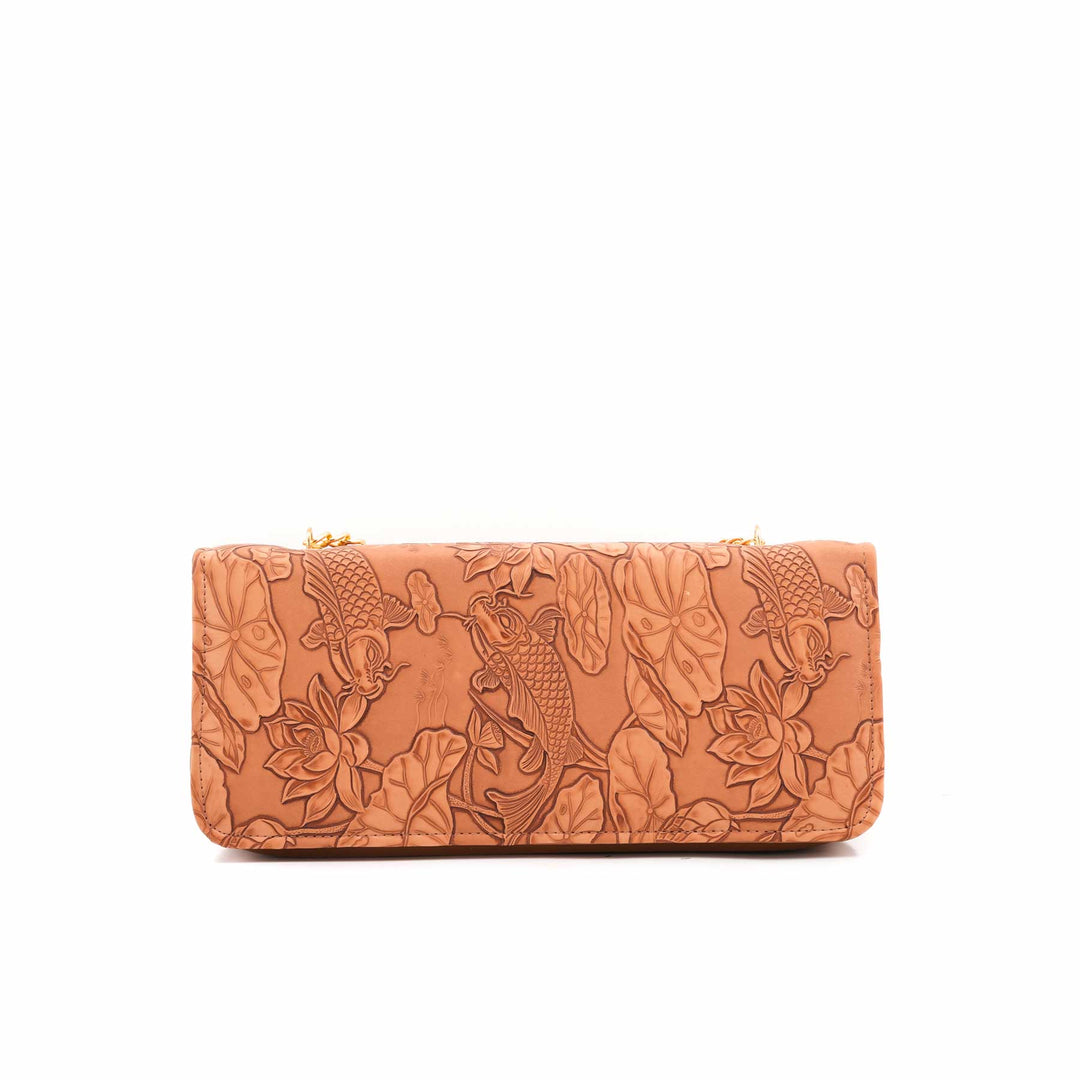 Mustard Formal Shoulder Bag For Women P56309