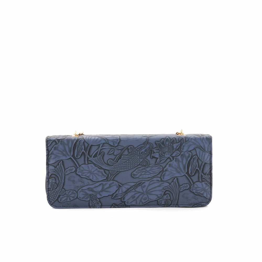 Blue Formal Shoulder Bag For Women P56309