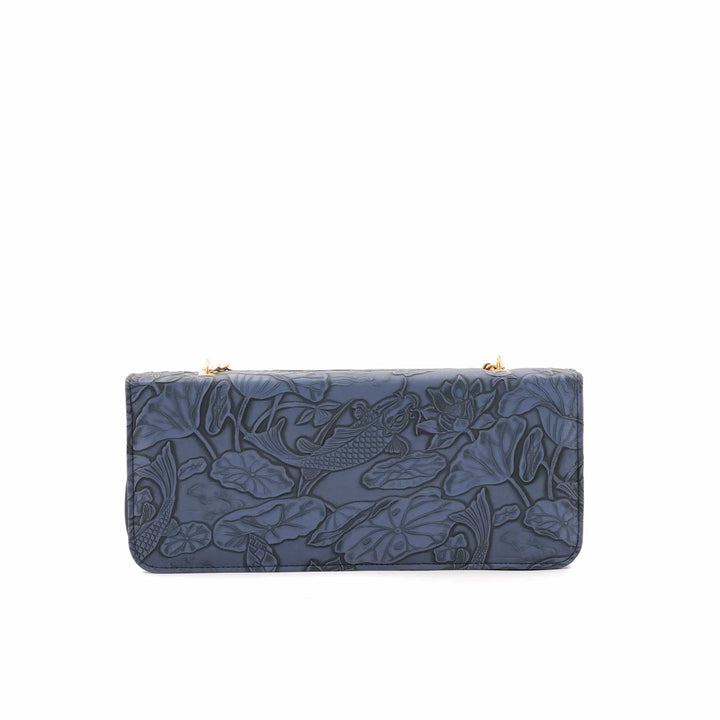 Blue Formal Shoulder Bag For Women P56309