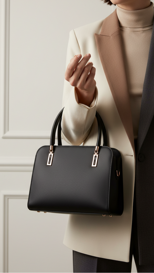 Black Formal Hand Bag For Ladies P56311