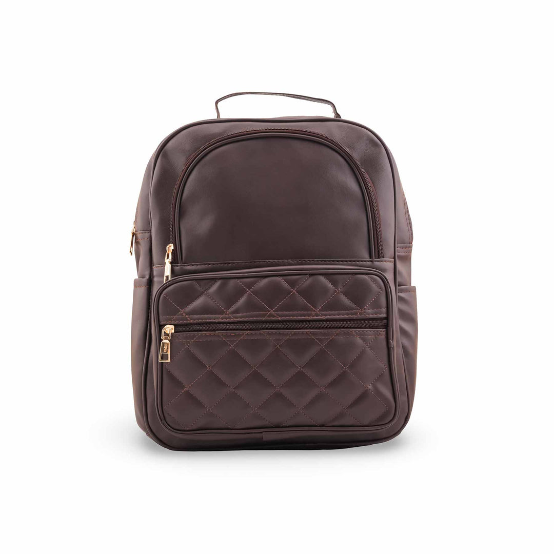 Brown Casual Back Pack P56319