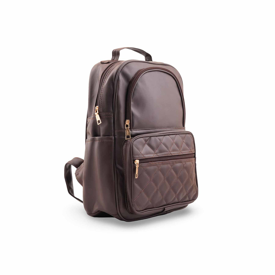 Brown Casual Back Pack P56319