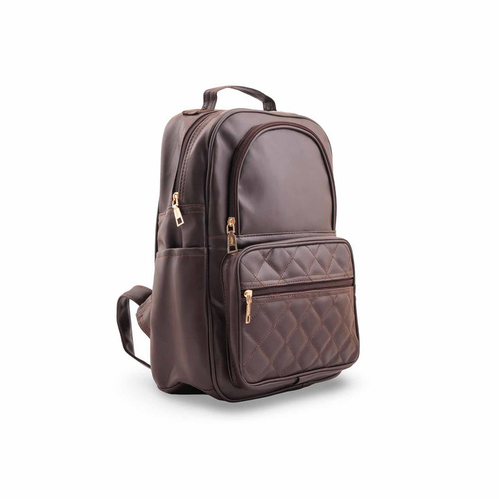 Brown Casual Back Pack P56319