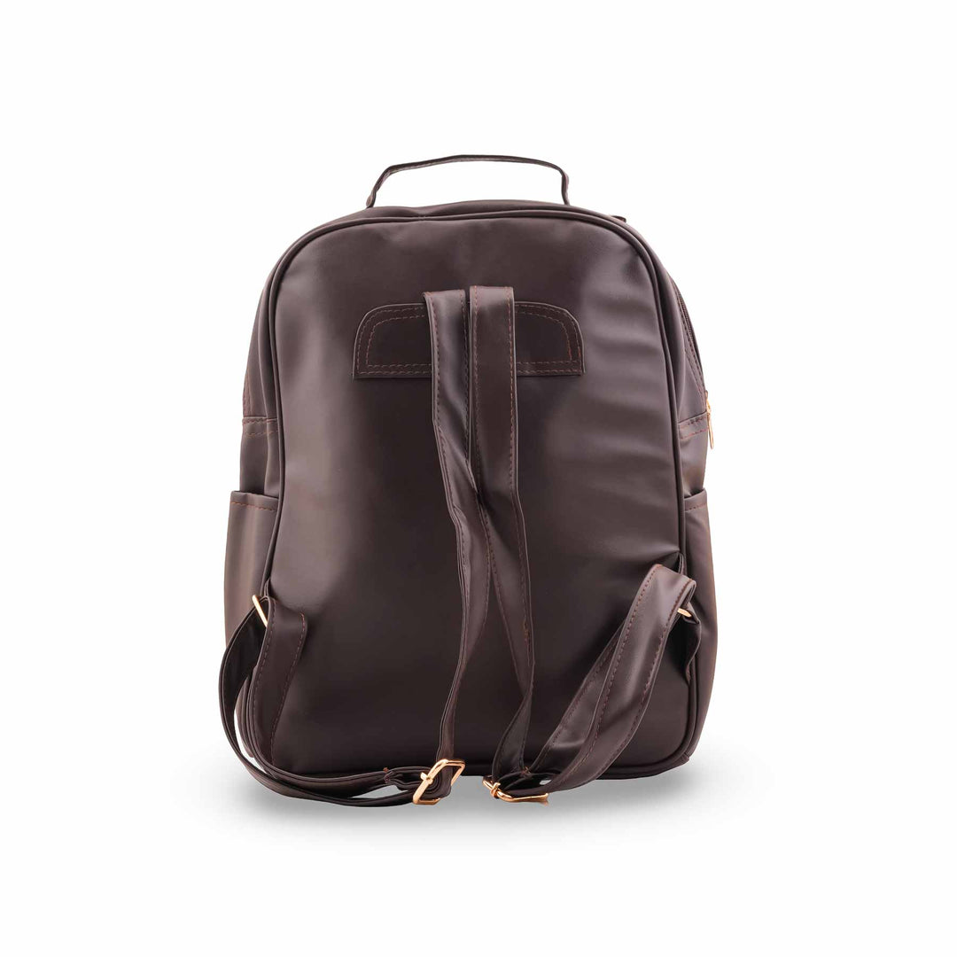 Brown Casual Back Pack P56319