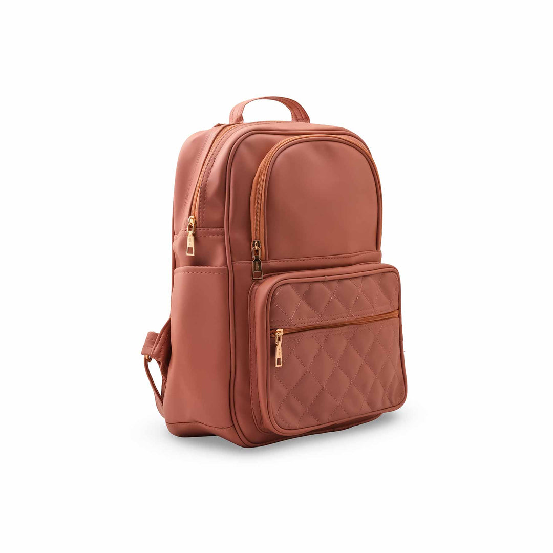 Pink Casual Back Pack For Women P56319