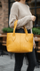 Yellow Casual Shoulder Bag For Women P56321