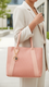 Pink Casual Shoulder Bag For Ladies P56322