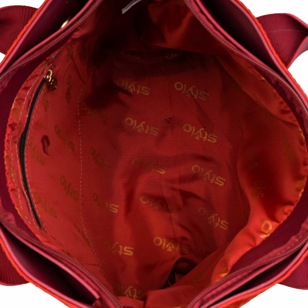 Maroon Casual Shoulder Bag For Ladies P56322