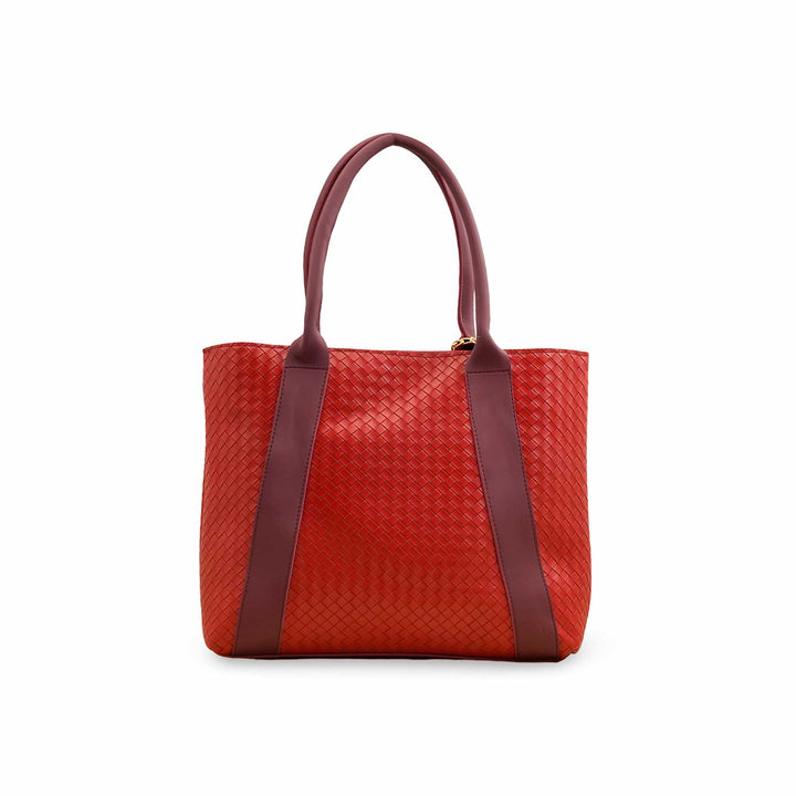 Maroon Casual Shoulder Bag For Ladies P56322