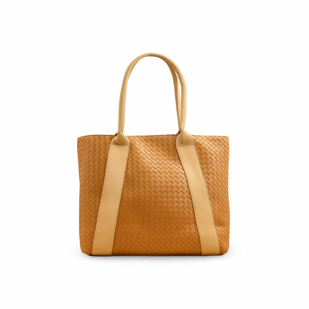 Beige Casual Shoulder Bag For Ladies P56322