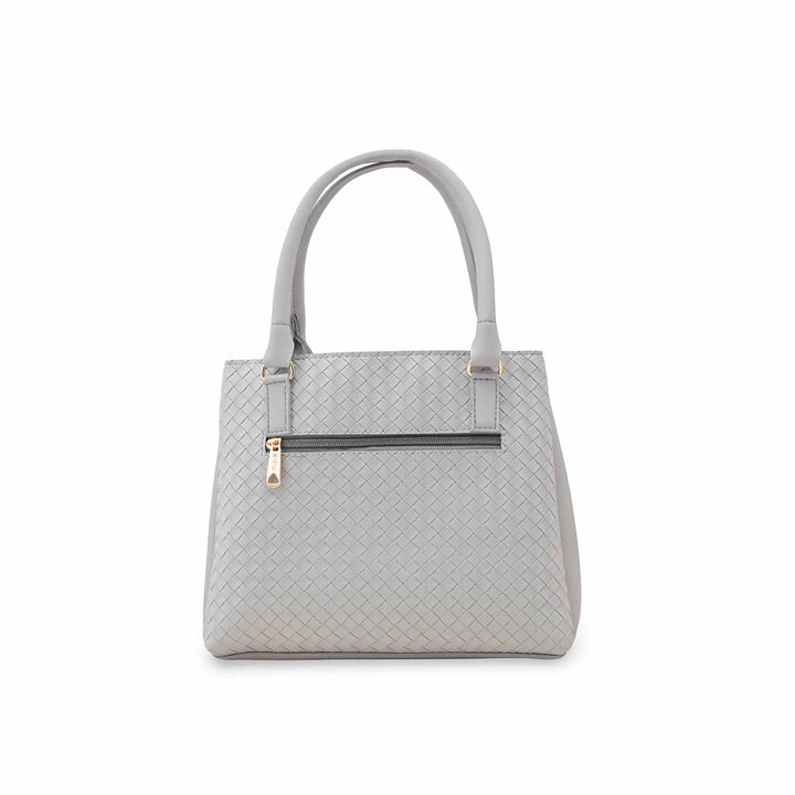 Grey Casual Hand Bag For Ladies P56323