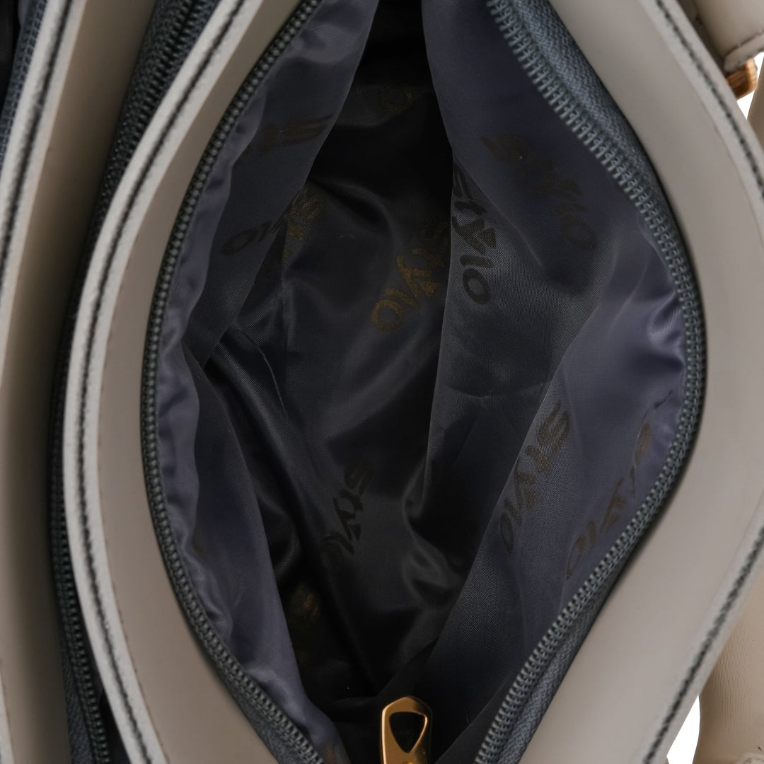 Grey Casual Hand Bag For Ladies P56323