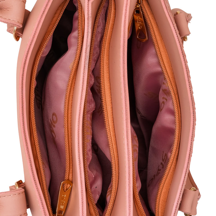 Pink Casual Hand Bag For Ladies P56323