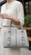 Grey Casual Hand Bag For Women P56324
