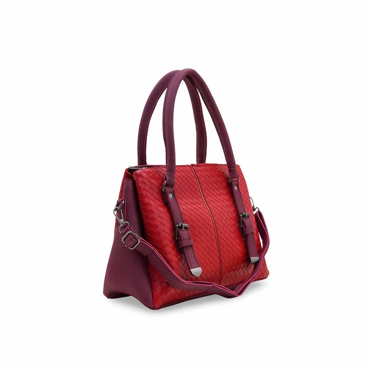 Maroon Casual Hand Bag For Women P56324
