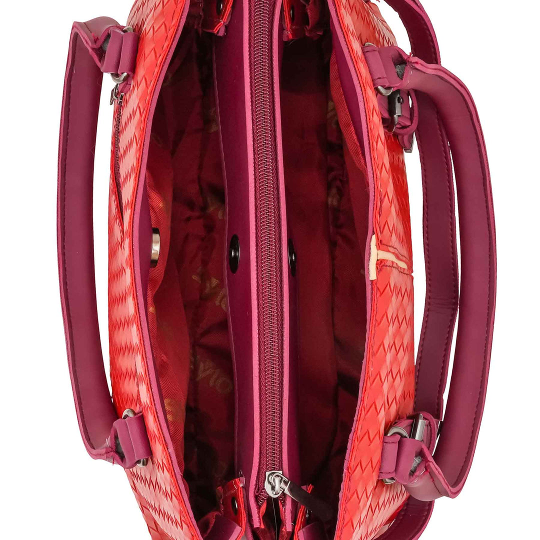 Maroon Casual Hand Bag For Women P56324