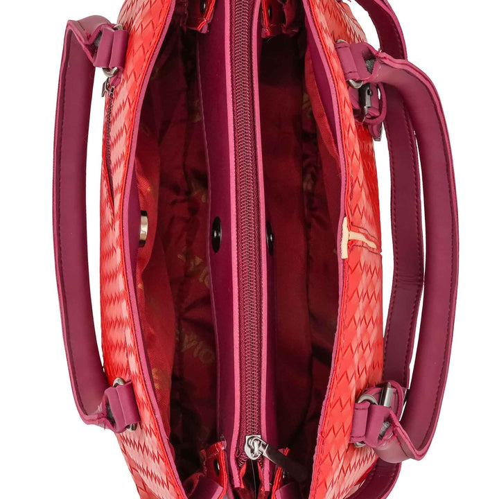 Maroon Casual Hand Bag For Women P56324