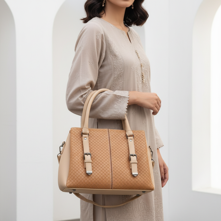 Fawn Casual Hand Bag For Women P56324