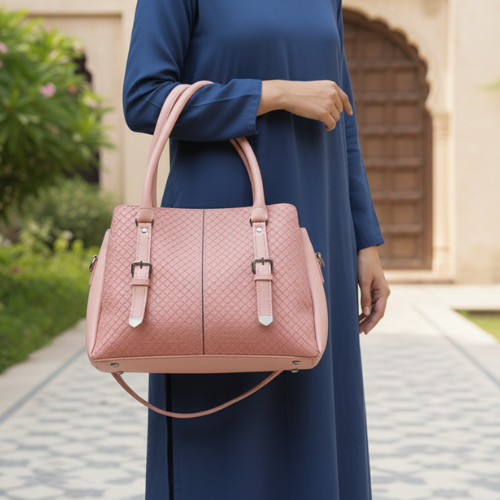 Pink Casual Hand Bag For Women P56324