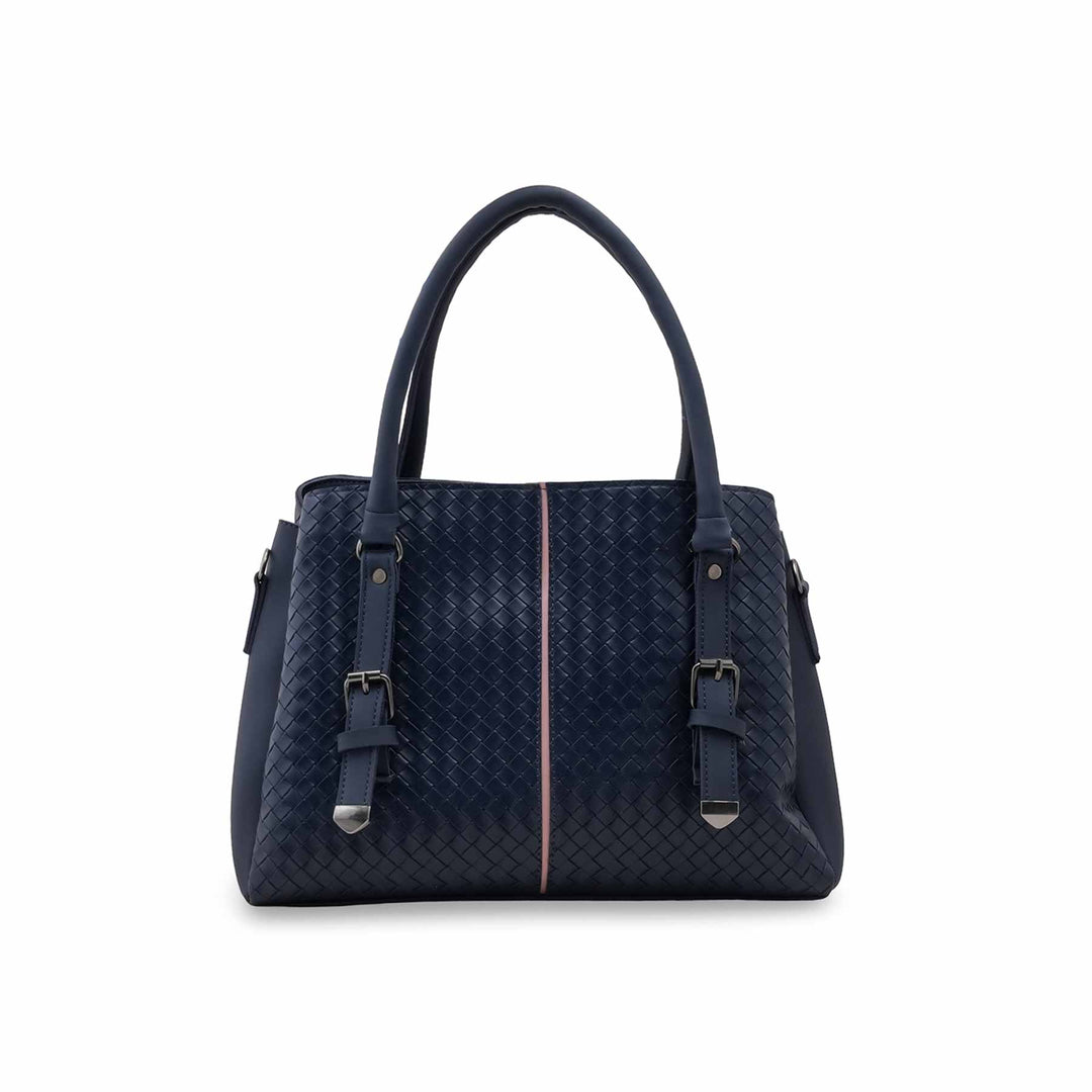 Navy Hand Bag For Women P56324