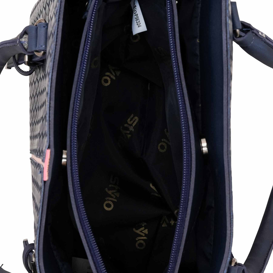 Navy Hand Bag For Women P56324