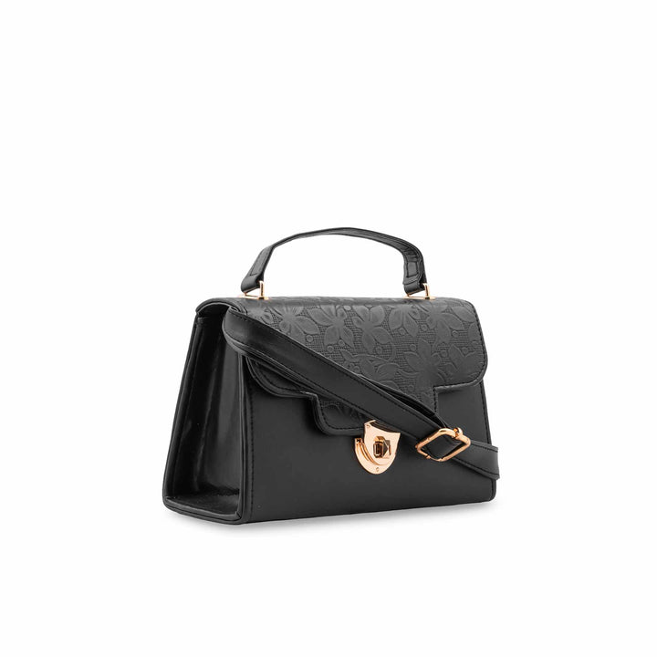 Black Casual Shoulder Bag For Women P56359