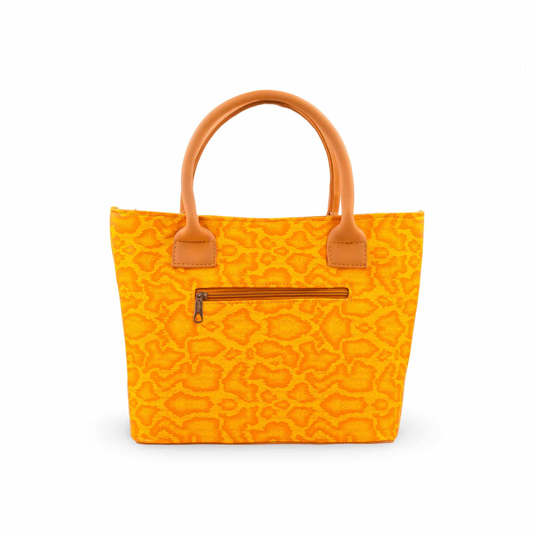Yellow Formal Shoulder Bag For Women P56366