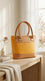 Yellow Formal Shoulder Bag For Women P56366