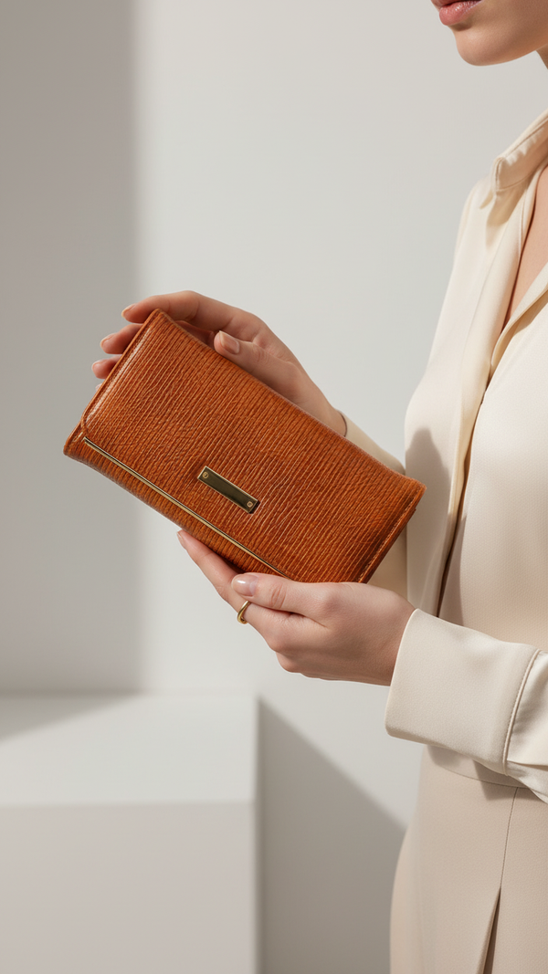 Brown Casual Wallet For Women P70959