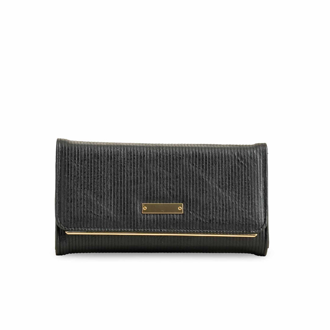 Black Casual Wallet For Women P70959