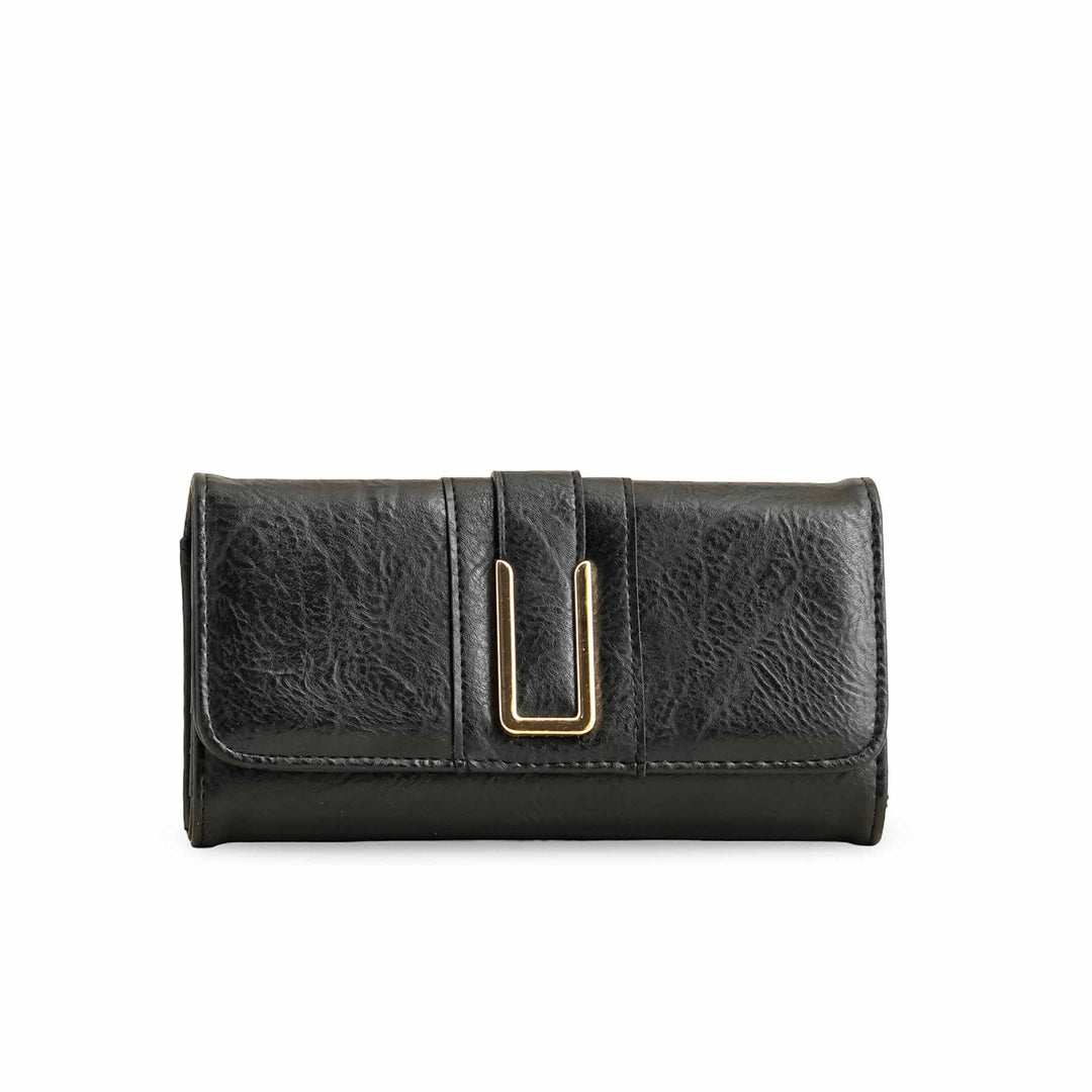 Black Casual Wallet For Women P70960
