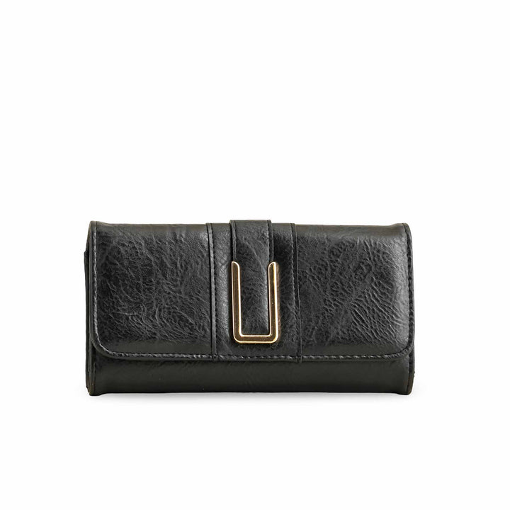 Black Casual Wallet For Women P70960