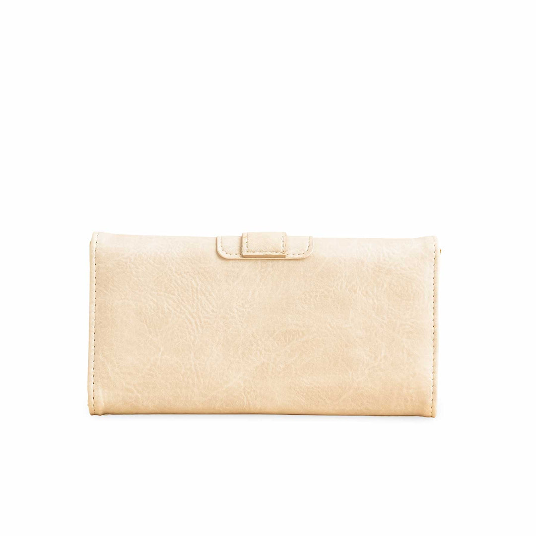 Beige Casual Wallet For Women P70960