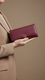 Maroon Women Casual Wallet P70965