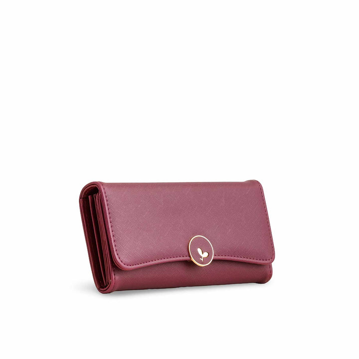 Maroon Women Casual Wallet P70965