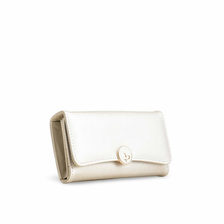 Silver Casual Wallet For Ladies P70965