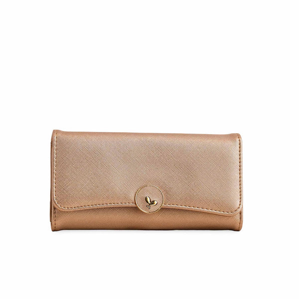 Bronze Casual Wallet For Ladies P70965