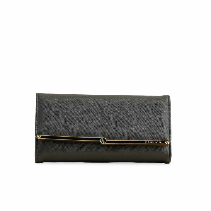 Black Casual Wallet For Ladies P70967