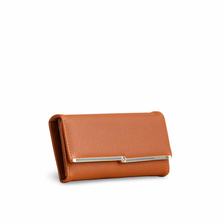 Brown Casual Wallet For Ladies P70967