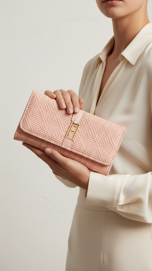 Pink Casual Wallet For Ladies P70969