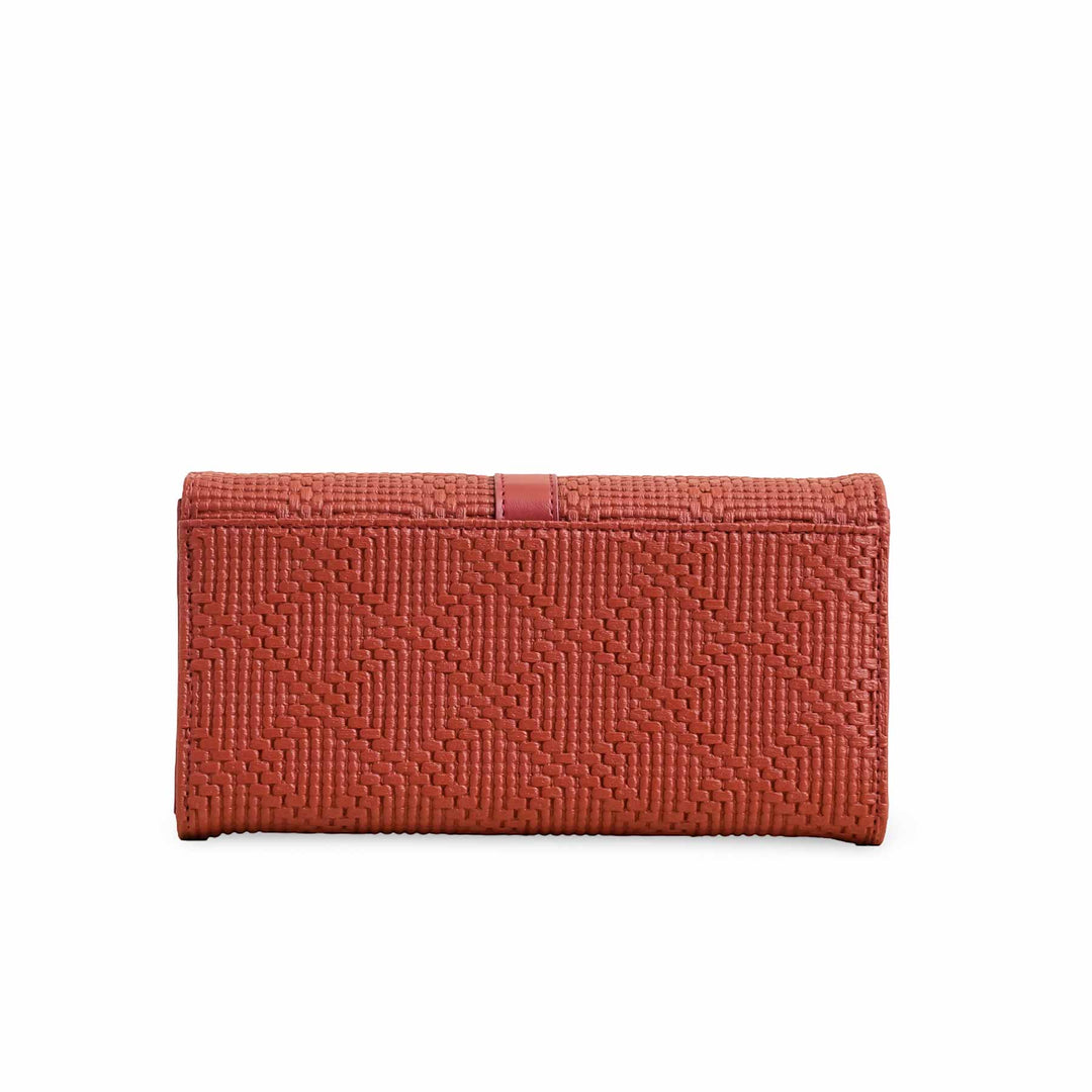 Maroon Casual Wallet For Ladies P70969