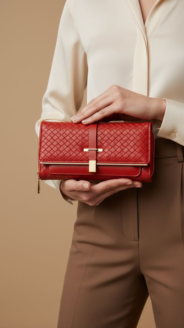 Red Casual Wallet P70971