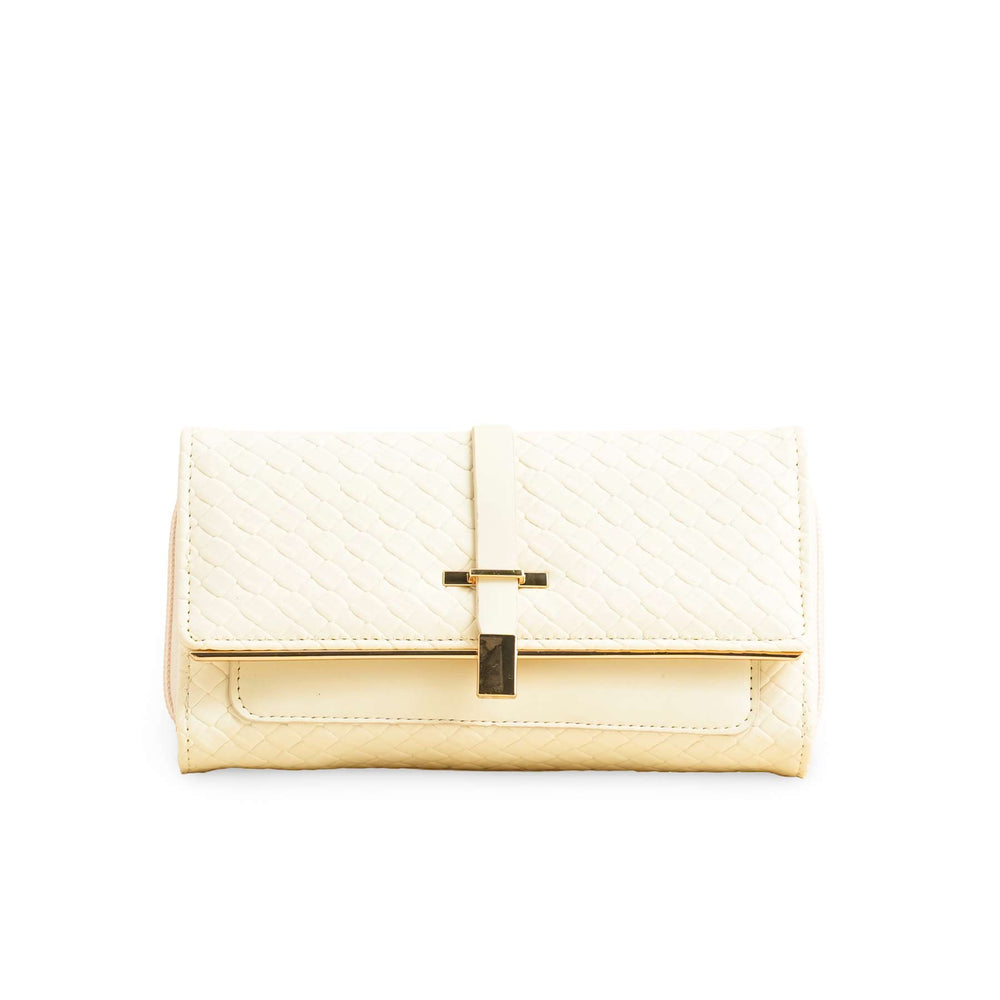 White Casual Wallet P70971