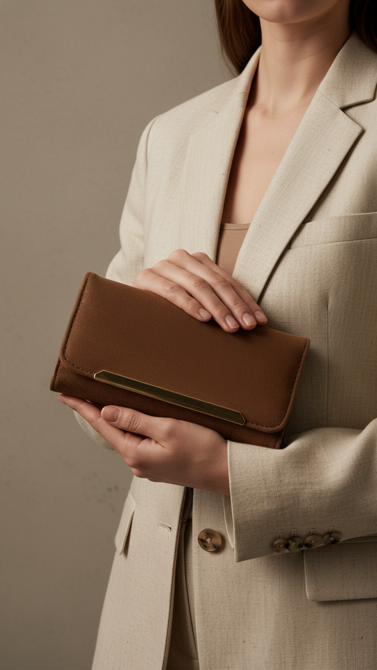 Brown Casual Wallet P70972