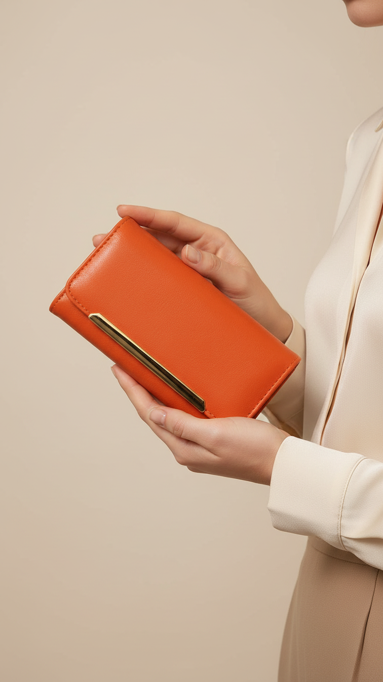 Orange Casual Wallet P70972