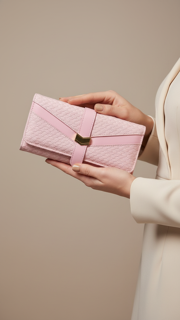 Pink Casual Wallet P70974
