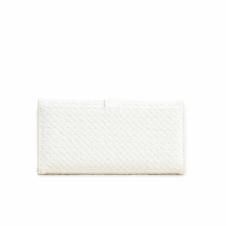 White Casual Wallet P70974